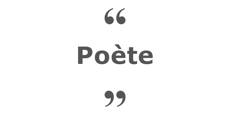 Citations Sur Le Theme Poete