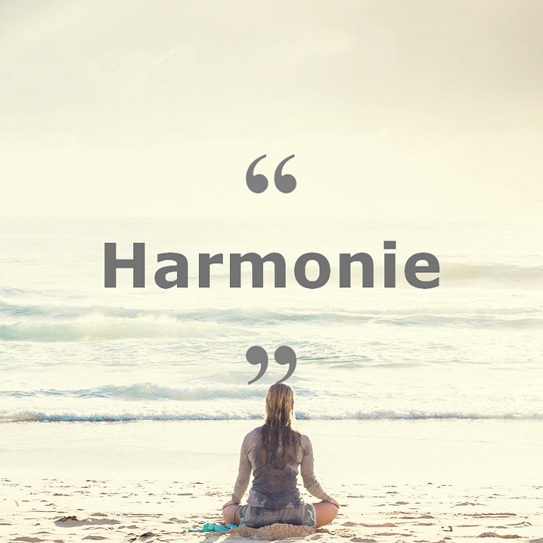 Zitate zum Thema: Harmonie