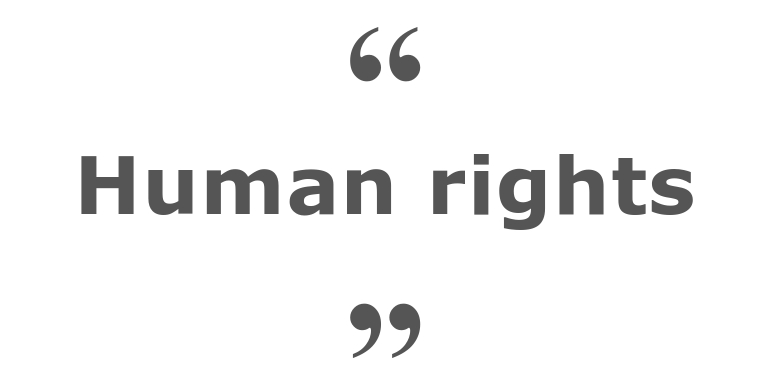 Quotes for: Human rights