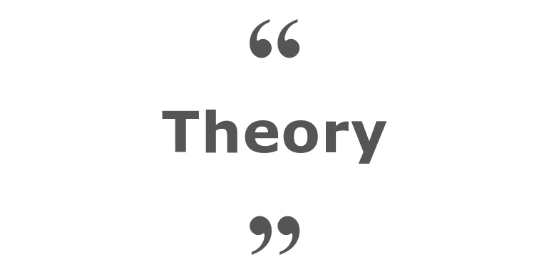 Quotes for: theory