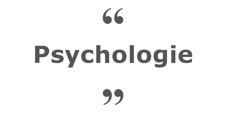 Zitate zum Thema: Psychologie
